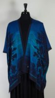 Cocoon House - Open Silk Kimono - Moonlight