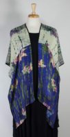 Citron - Open Kaftan Olive Shibori