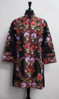 Long Duster with Floral Embroidery by "Bok Style"