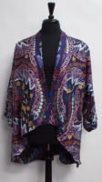 Bold Embroidered Wool Jacket by "Bok Style"