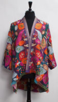 Colorful Embroidered Wool Jacket by "Bok Style"