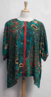 Sunflower Print Silk Topper by "Cocoon House"