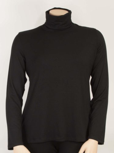 Comfy USA Turtleneck - Black