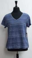 Short Sleeved Striped Tee by "Escape" (3 colors)