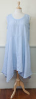 Sleeveless Dress with Handkerchief Hem by "Flax" (2 colors)