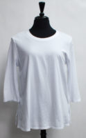 Supima Cotton 3/4 Sleeve Solid Tee by "Focus" (3 colors)