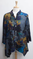 Autumn Floral Swing Blouse by "Habitat"