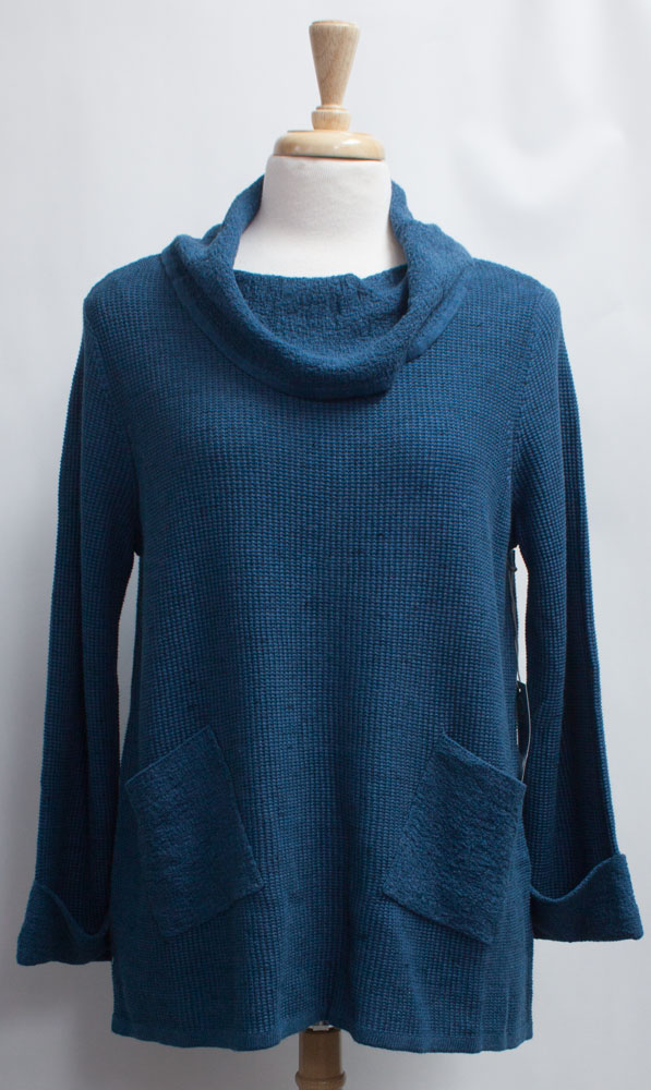 Cotton Cowl Neck Pullover Sweater by “Habitat” (2 colors) – Women of ...