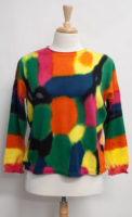 "Colorful Carnival" Sweater by "Iridium"
