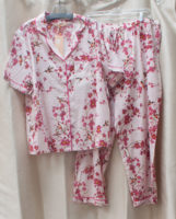 Pretty Pink Print PJs by "La Cera"