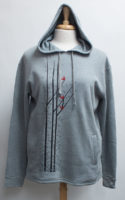 Pullover Hoodie Trees and Birds by "Marushka"