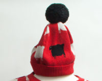 Pom-pom Toque "Holy Sheep" Hat by "Parkhurst"