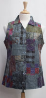 Winter Weight Reversible Vest by "Parsley and Sage"