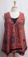 Alexan Print Swing Vest by "Parsley and Sage"