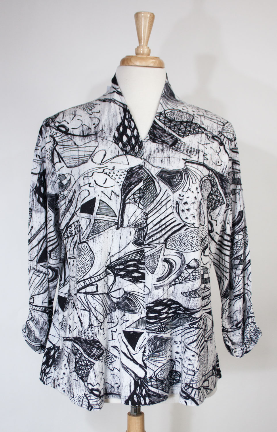 “Eva” VNeck Blouse by Parsley and Sage Women of Substance