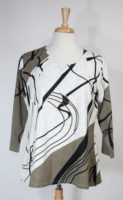ZigZag Neckline Top by Parsley and Sage