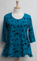3/4 Sleeve Top with Pockets by "Prairie Cotton" (3 colors)