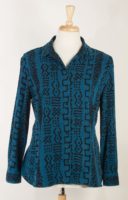 Tencel - Long Sleeved Print Blouse