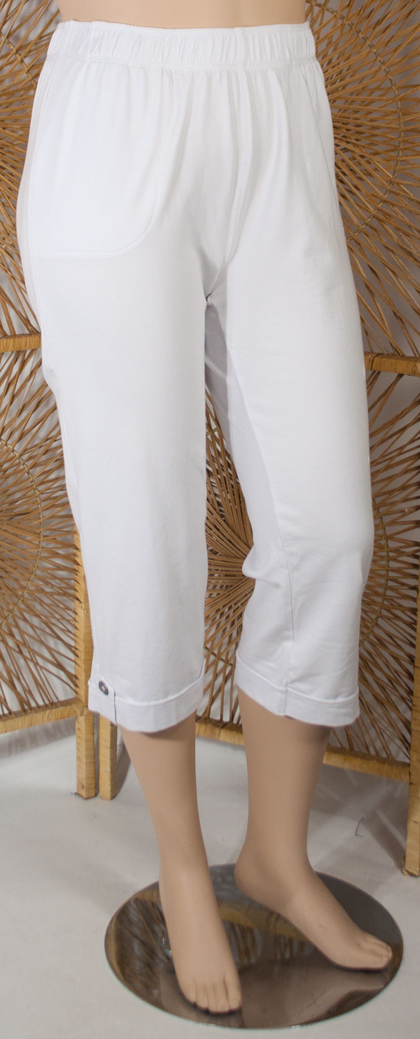 white capri pants for ladies