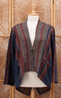 "Ava" Cutaway Jacket by Yasuko Kurisaka