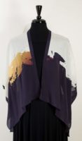 Cocoon House - Silk Kimono Open Jacket (shorter)- Chic